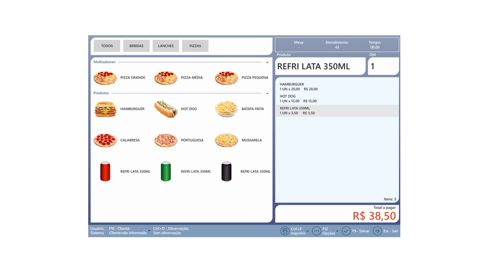 Sistema Link Pro - Financeiro